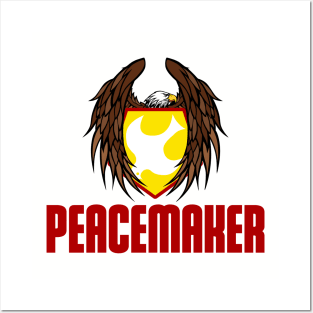 Peacemaker Eagly Logo Posters and Art